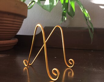 35 pk Large GOLD MINI Easel Holder FOR 5" x 7" Table Name Holders Photo Card Art Holder Place Card Business Card Promotion Display