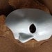 Shaun -Phantom of the Opera Leather Mask White Pearl Mask Stage Theatre Opera Half Face Courture Masquerade