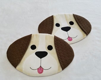 Puppy Dog Potholders (Set of 2)