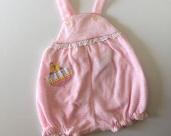 1980's Terry Umbrella Romper (18 months)
