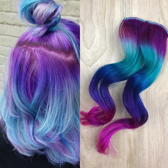 Turquoise Ombre Hair