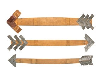 Wine Barrel Arrow Wall Decor