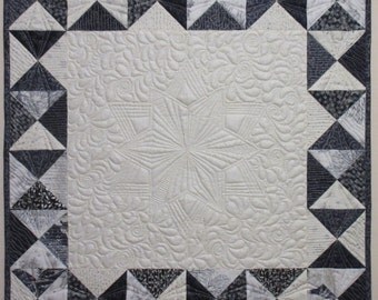 Items similar to PDF PATTERN, Four Square Table Topper Quilt on Etsy