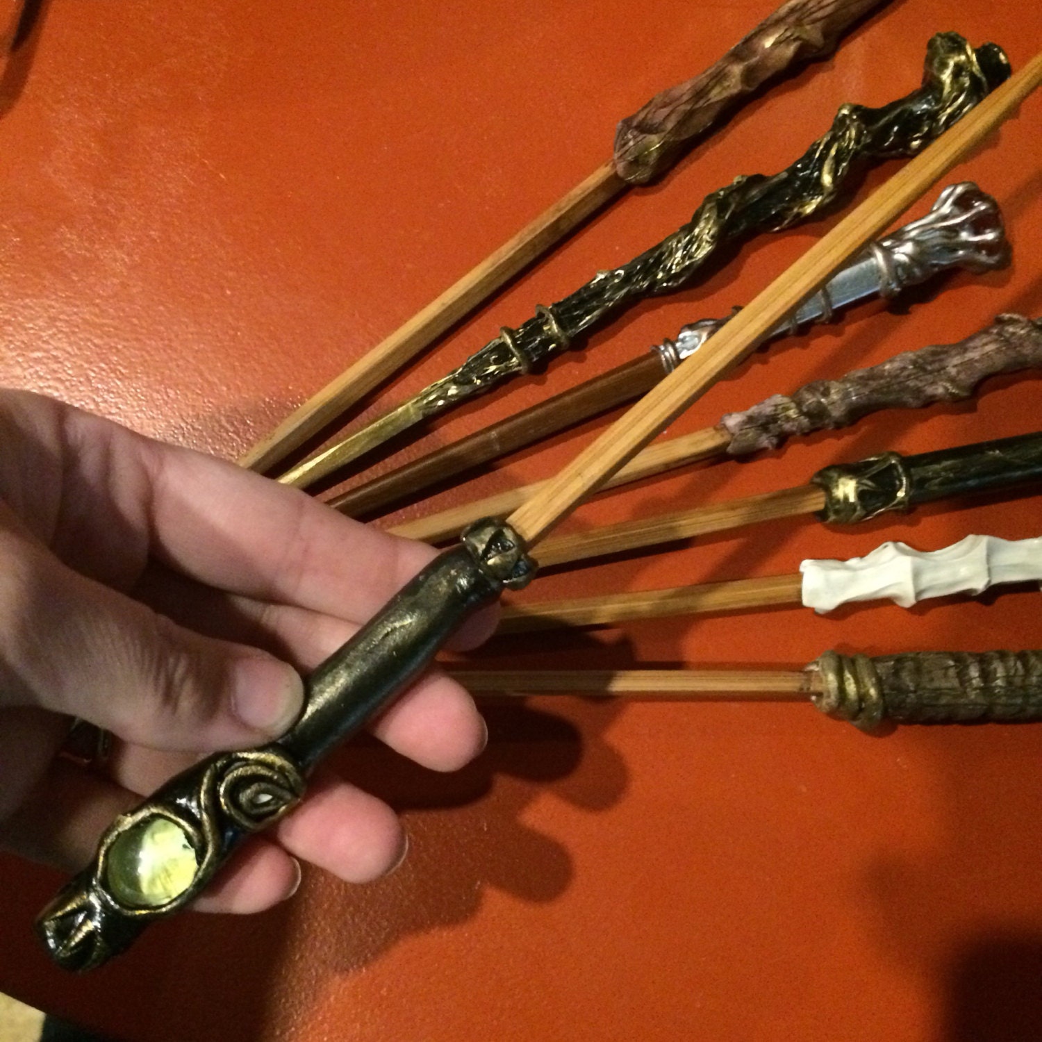 Harry Potter inspired Wizard wand unique wand one of a kind