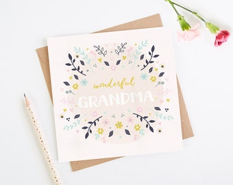 Grandma Mother's Day Card