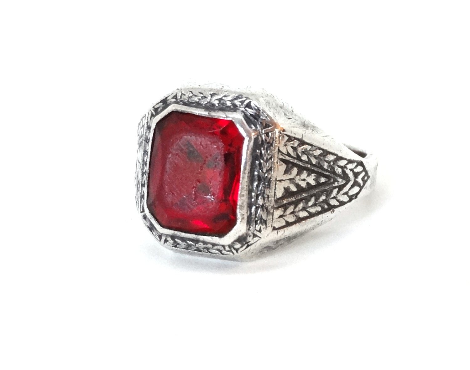 Popular Ring Design 25 Images Mens Red Stone Rings