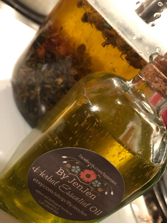 Herbal Infused Oilhealing soothing and relaxing herbal oil