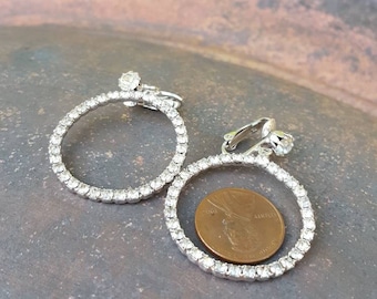 Vintage Rhinestone Earrings