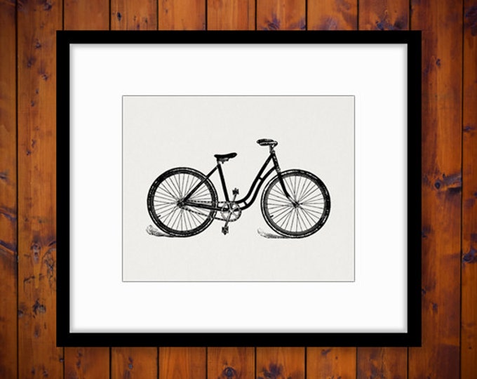 Digital Graphic Antique Bicycle Download Bike Clip Art Printable Image Vintage Clip Art Jpg Png Eps HQ 300dpi No.1519