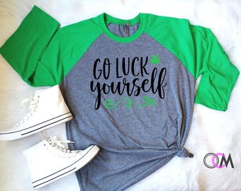 St. Patrick's Day Shirt, Lucky Shirt, Women's Irish Shirt, Luck of the Irish Shirt, 4 Leaf Clover Shirt, St. Patty's Day, Shamrock Shirt