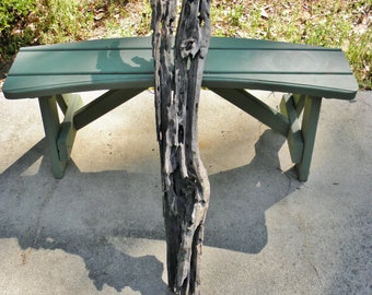 A Surf tumbled Driftwood piece, Coastal Beach home/ Garden containers, Driftwood Sculpture, Aquarium