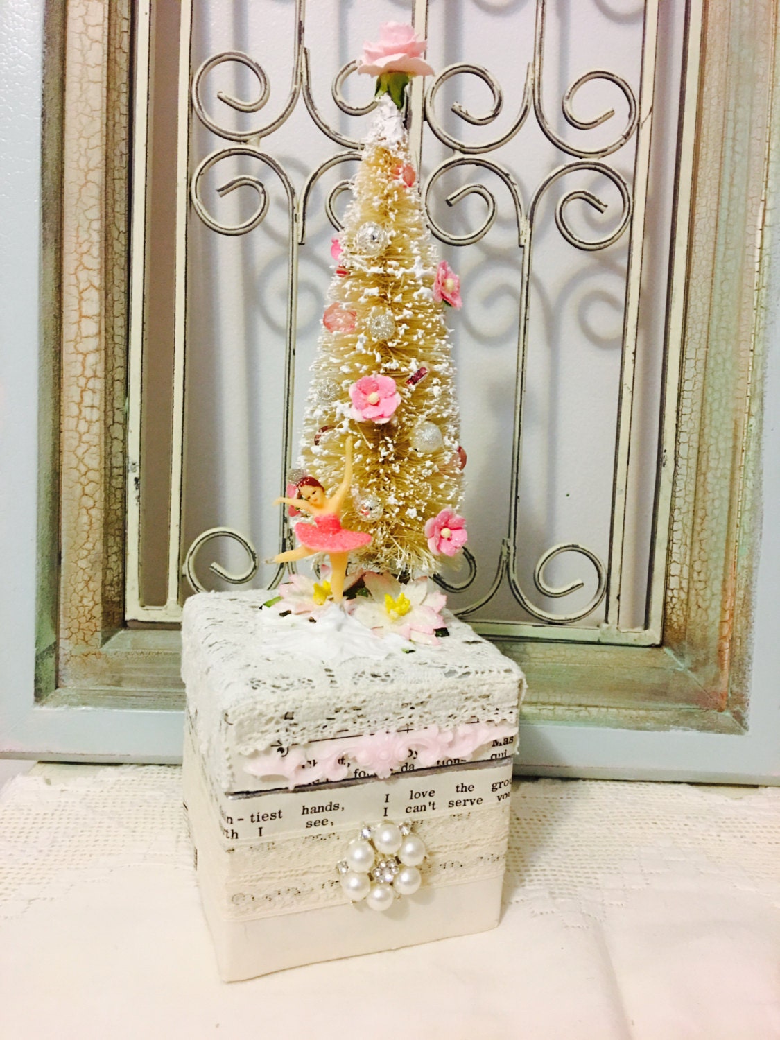 shabby chic christmas decor vintage bottle by mydazzlingdesign shabby chic christmas decor vintage bottle by mydazzlingdesign