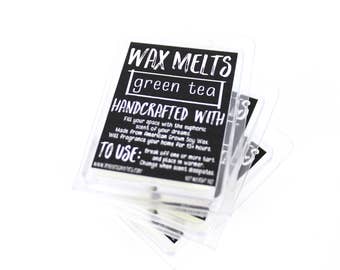 Green Tea - Soy Wax Melts - Vegan Candle Tarts