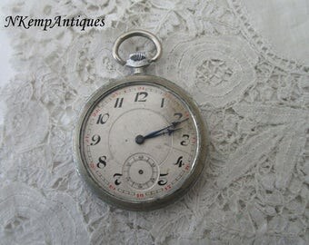 Art deco pocket watch 1920's restoration project