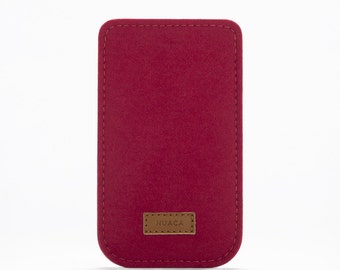 Felt Case iPhone 5 and 5s - iPhone 5 and 5s Sleeve - iPhone Cover - iPhone 5 Felt Sleeve - Cell Phone Case