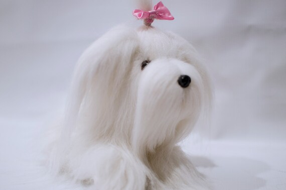 maltese soft toy