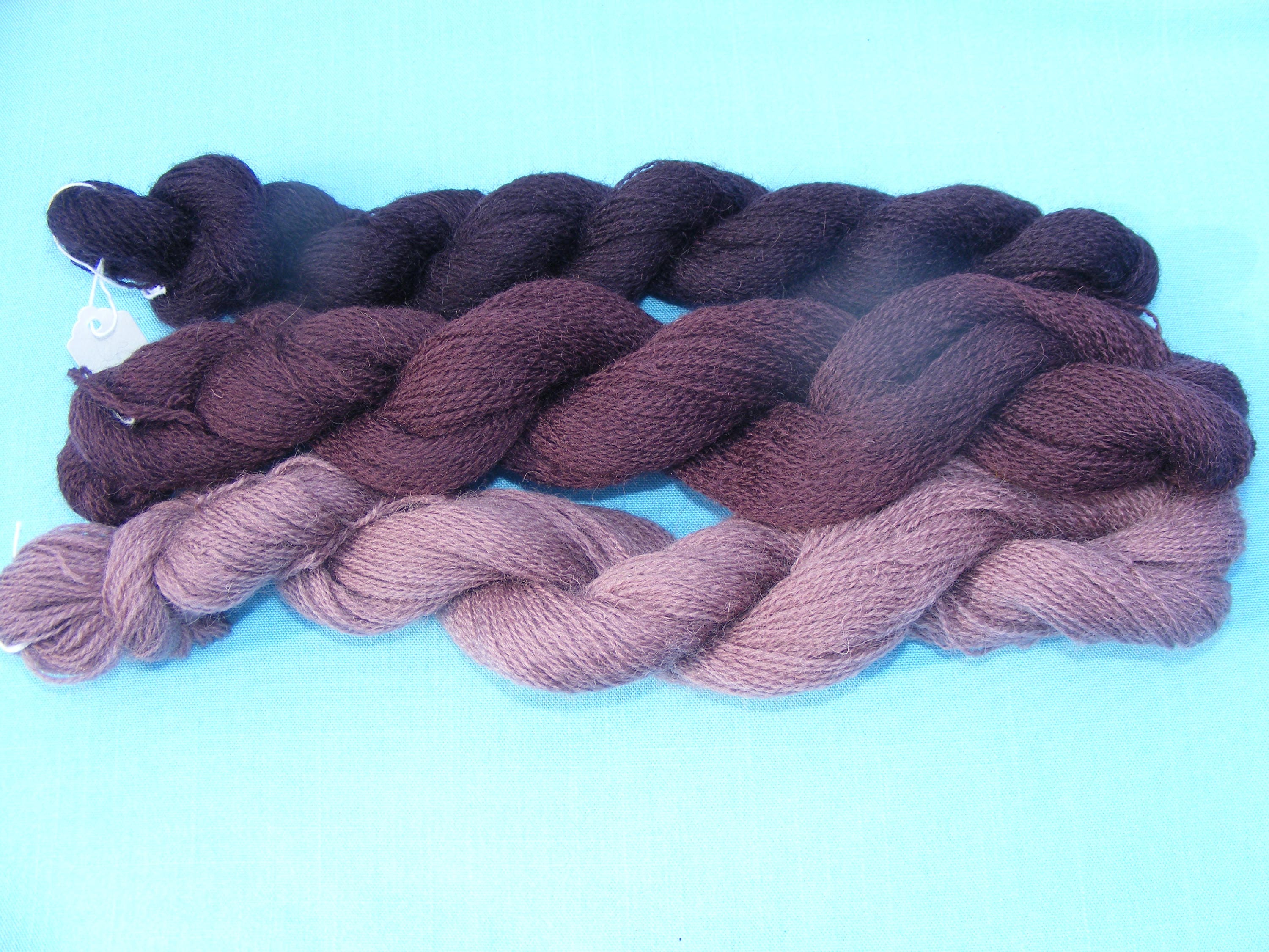 Appleton Crewel Wool Yarn - Shades of Dull Mauve -180 yard each(3 hanks ...