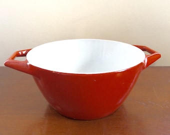 Copco Danish Modern Cast Iron Red Cookware by Michael Lax