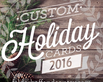 Items similar to Custom Photo Christmas Cards (Custom Personalized ...