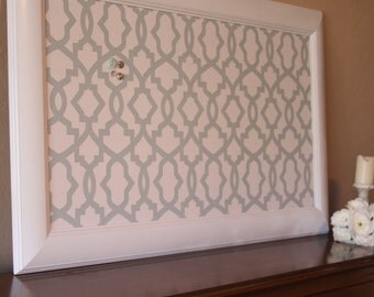 framed fabric pin board large fabric cork bulletin board xl 42x24 grey blue - Decorative Bulletin Boards framed fabric pin board large fabric cork bulletin board xl 42x24 grey blue - Decorative Bulletin Boards