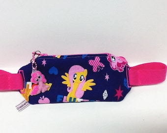Insulin pump pouch / little ponies