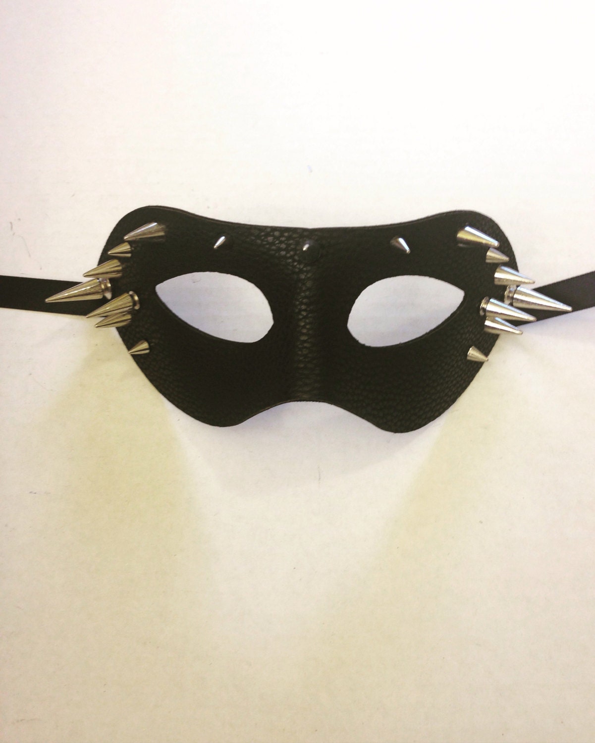 Spike Mask Faux Leather Spike Mask Leather Spike Mask