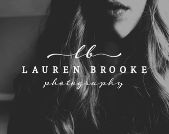 Minimalist Logo | Photography Logo & Watermark | Feminine Logo | Calligraphy Logo | Typography Logo | Name Logo | Gold Logo | Script Logo