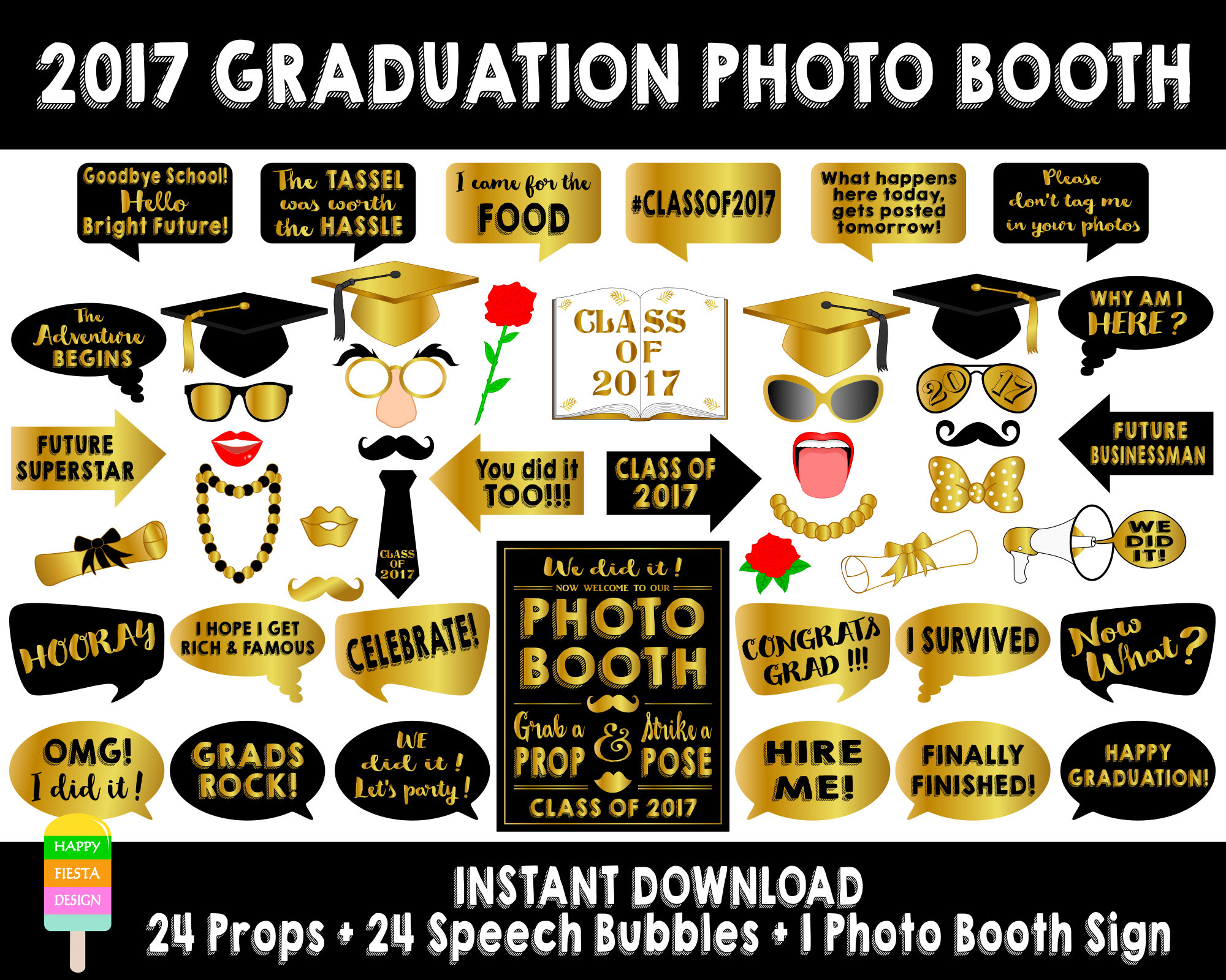 Printable Graduation Props Printable Templates