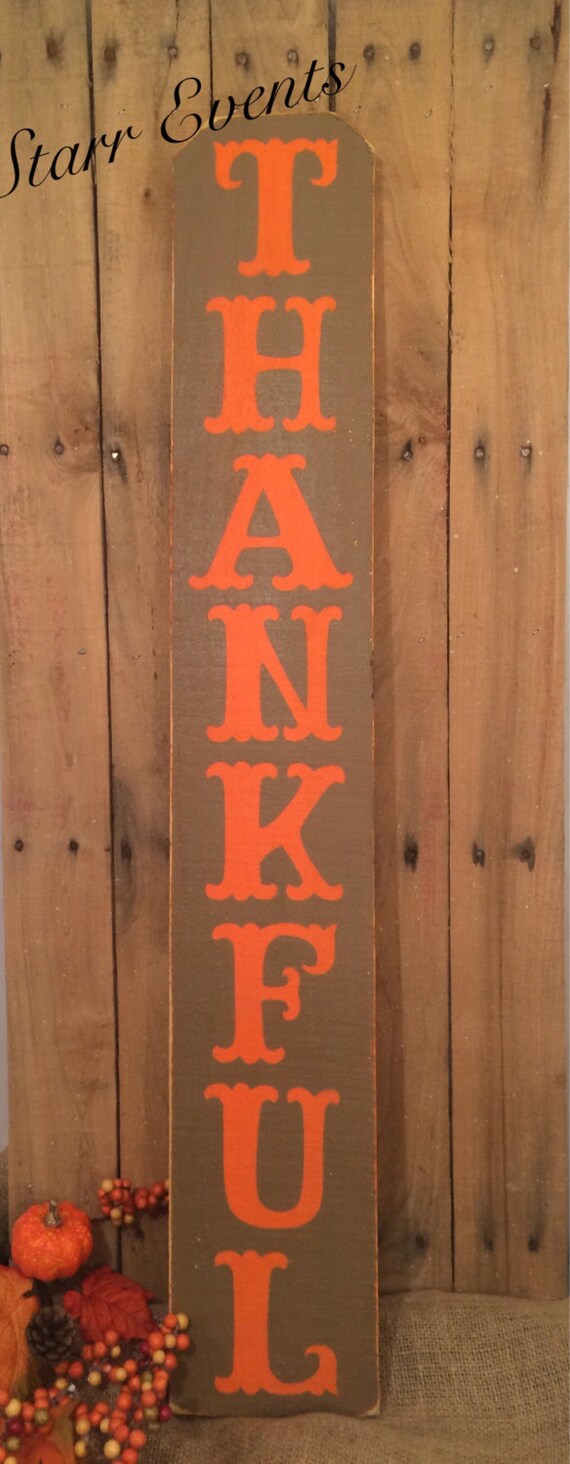 Fall decorations. Fall signs. Thankful sign. Great fall decor.