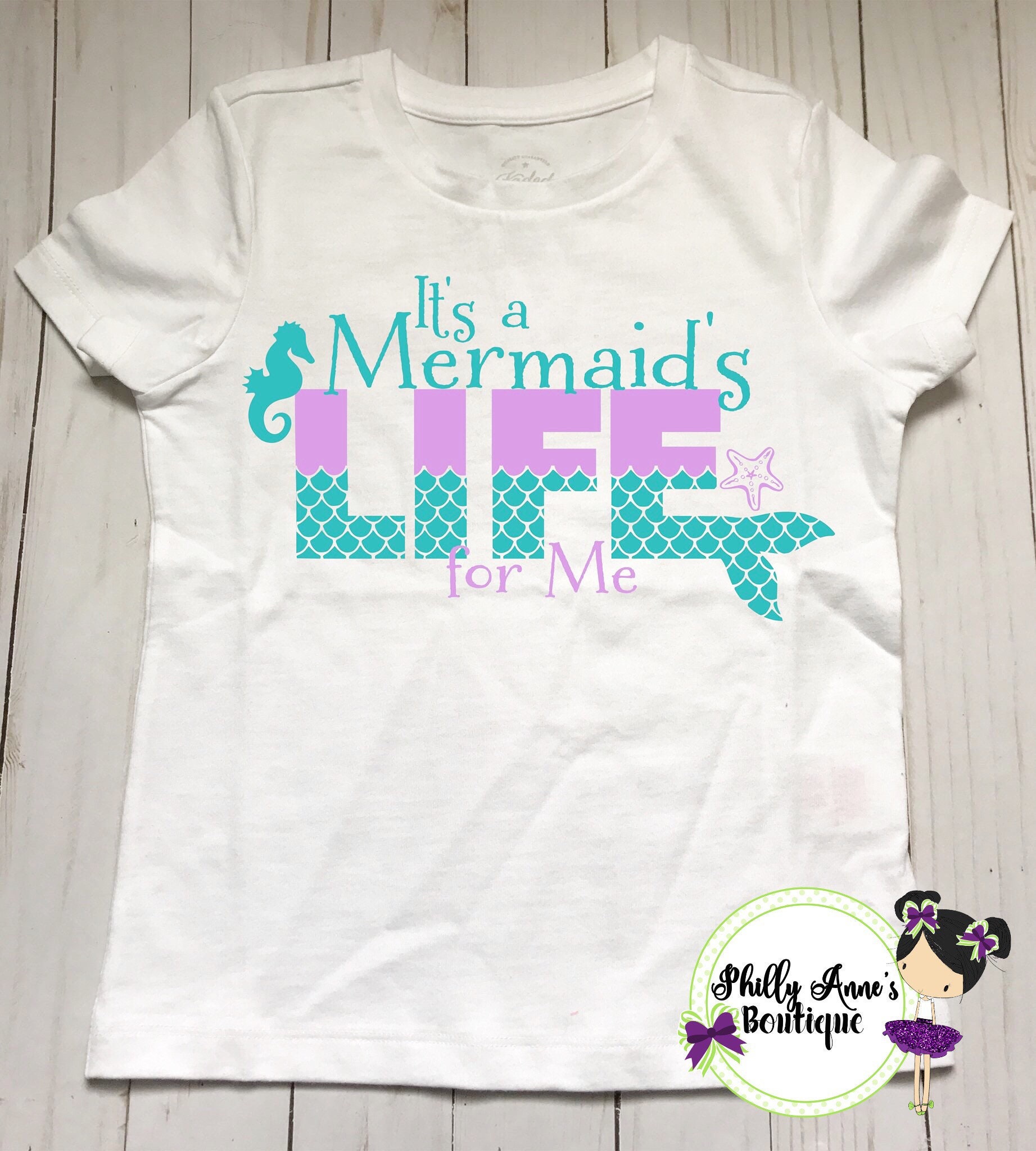 mermaid life shirt