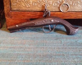 George Washington replica, cap gun, mini, toy, vintage, die cast