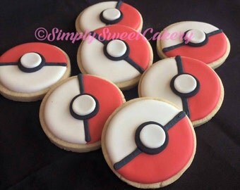 24 Pokemon Cookies