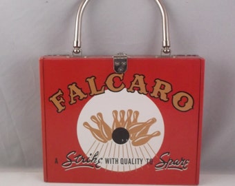 Falcaro "Strike With Quality to Spare" Wood Cigar Box Purse
