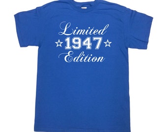 70th Birthday Gift T Shirt - Made in 1947 T-Shirt 1947 Shirt