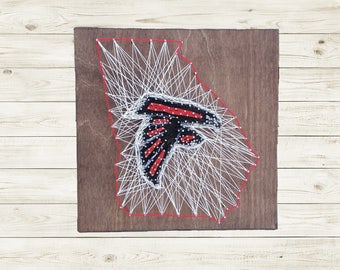 Atlanta Falcons State Sign String Art