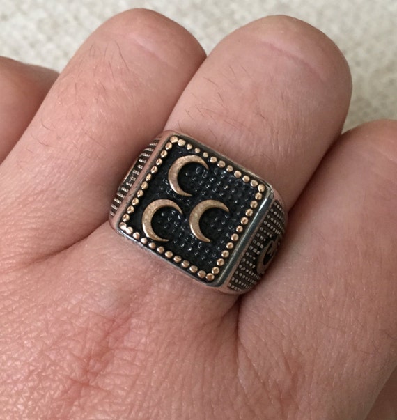 925 Sterling Silver Ottoman jewelry ottoman ring Mens