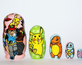 pokemon nesting dolls