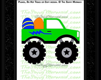 Free Free 197 Monster Truck Easter Svg SVG PNG EPS DXF File