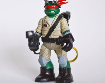 Ghostbusters Teenage Mutant Ninja Turtle Raphael Custom toy figure