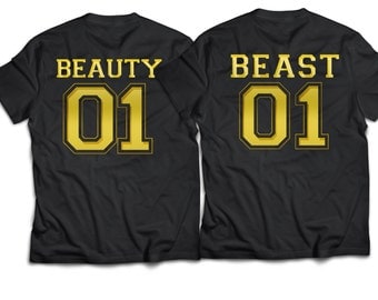 Beauty beast, beauty-and-the-beast-shirt, beauty beast shirts, couples shirts, boyfriend girlfriend shirts.