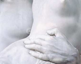 Italian statues, marble statue, nudes, fine art photography, Florence, Italy, Piazza della Signoria, bedroom wall art, romantic, 11x14