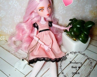 OOAK custom Monster High doll repaint Draculaura