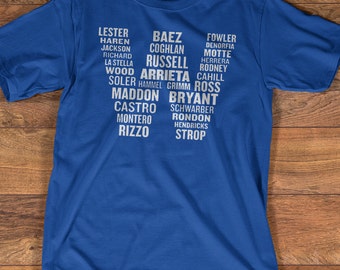 Fly The W T-shirt. Fly The W Shirt Collection. #FlyTheW Chicago Cubs 2016 World Series Champions. Cubbies Win W Blue Tee. W Cubs T-Shirt