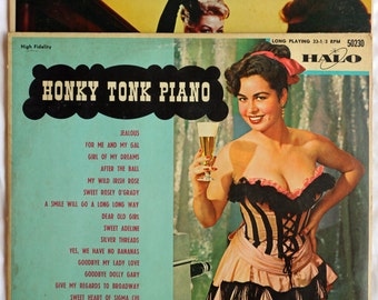 Honky Tonk Piano - 2 Records, one price !!! - Vinyl - halo 50230 - tops L1509