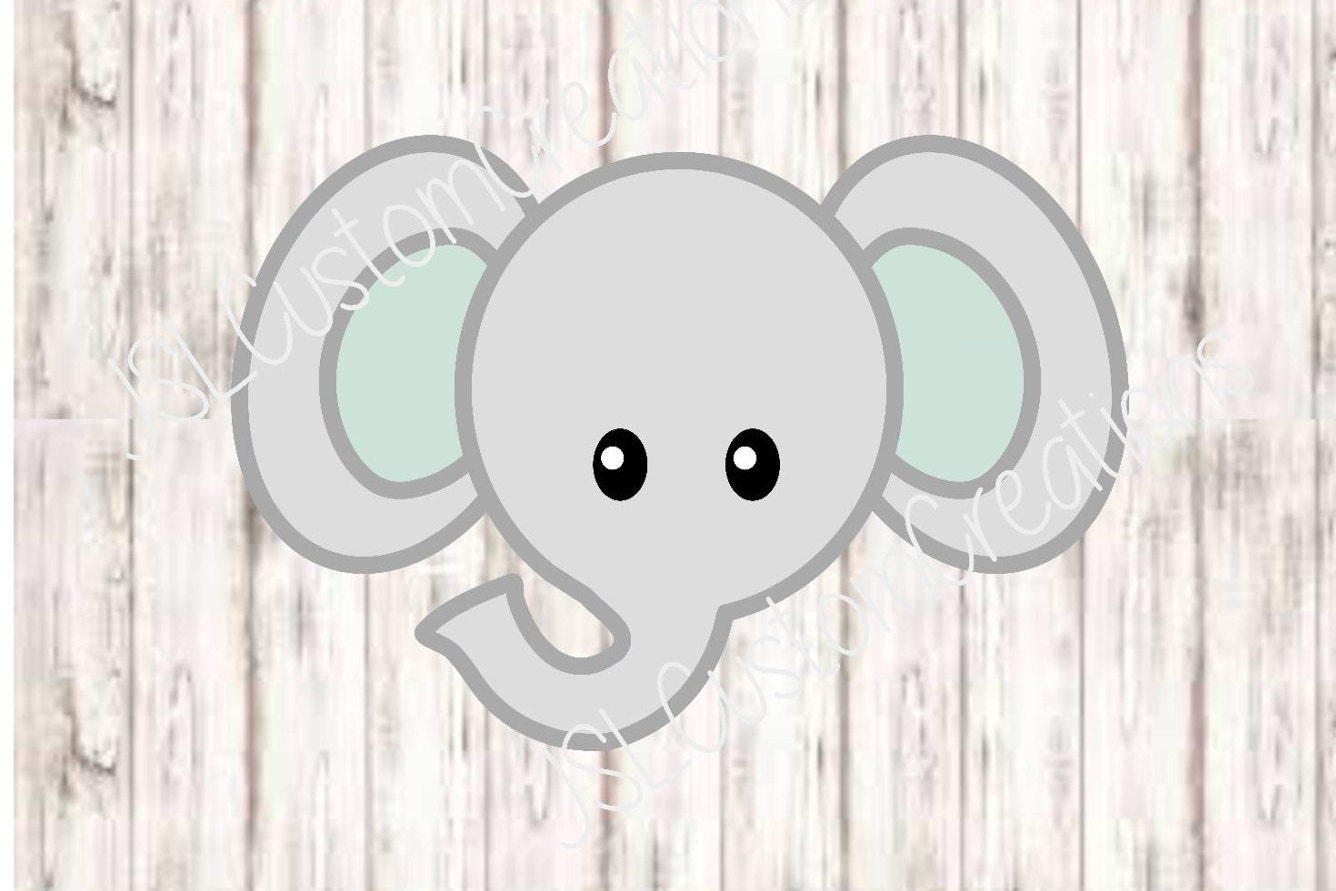 Download Baby Elephant File SVG EPS DXF Png Animal For