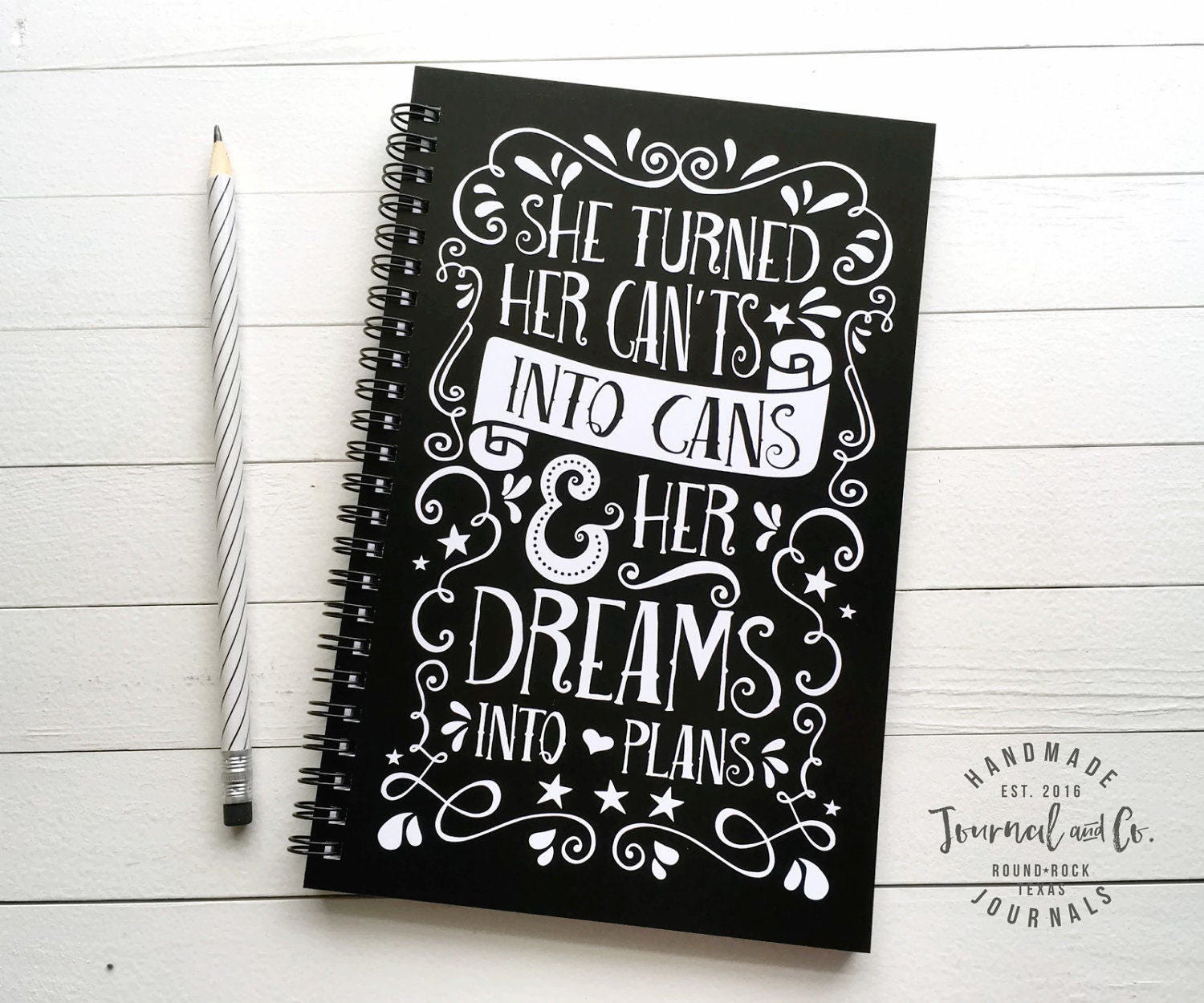 Writing journal spiral notebook sketchbook bullet journal