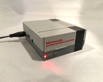 Raspberry Pi Nintendo NES Case with LED - NES Lid - 2B or Pi 3