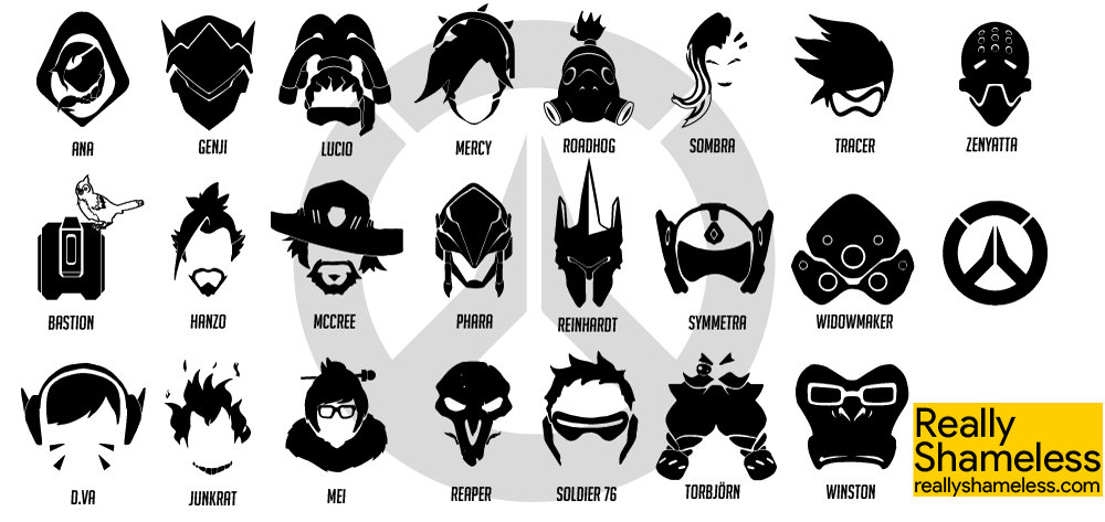 Overwatch Character Icons