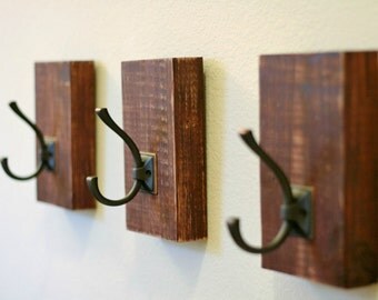 Rustic Towel Rack, Rustic Coat Rack, Towel Rack, Coat Hooks, Bathroom Towel Rack, Rustic Home Decor, Wall Coat Rack, Farmhouse Wall Decor