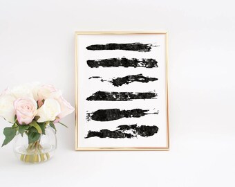 Fashion Illustration,Mascara Print,Makeup Art,Makeup Print,Girls Room Art,Women Gift,Bathroom Print,Bathroom Decor,Fashion Print,Girly Art